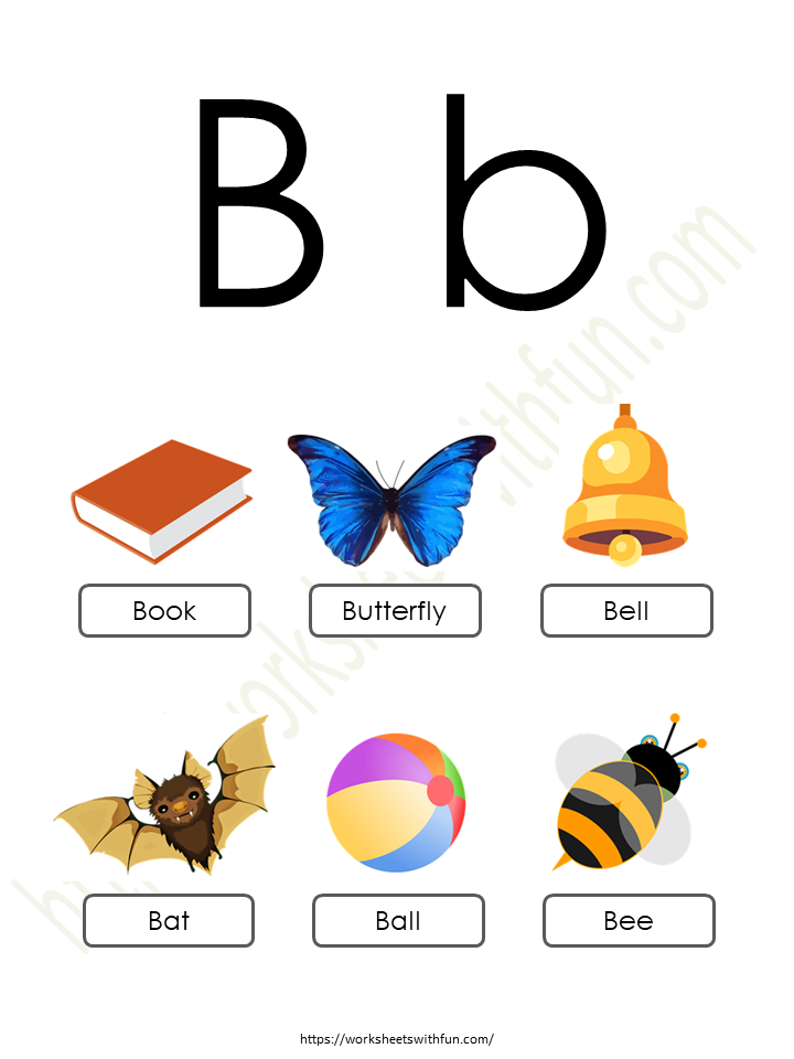 Alphabet (Letter 'B') - Concept