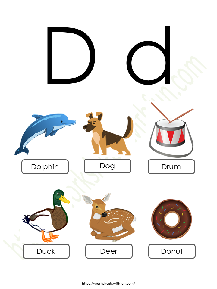 Alphabet (Letter 'D') - Concept