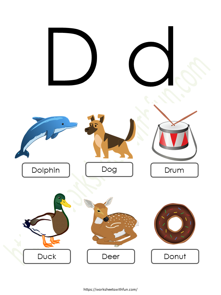 English - Preschool: Alphabet (Letter 'D') - Concept | WWF