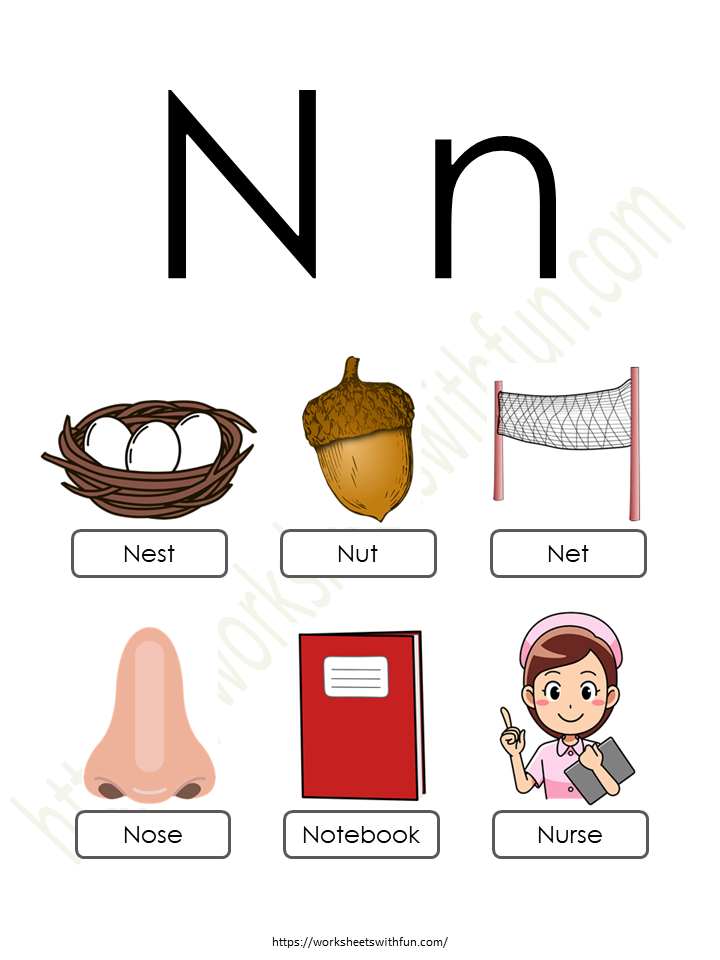 English - Preschool: Alphabet (Letter 'N') - Concept | WWF