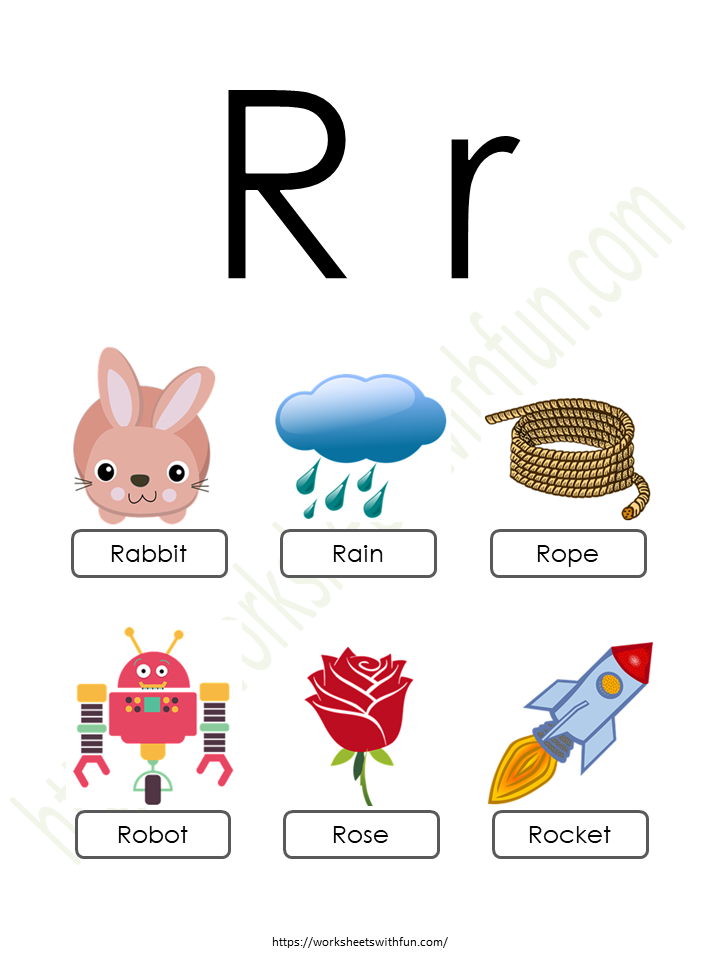 English - Preschool: Alphabet (Letter 'R') - Concept | WWF