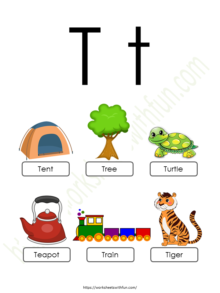 English - Preschool: Alphabet (Letter 'T') - Concept | WWF