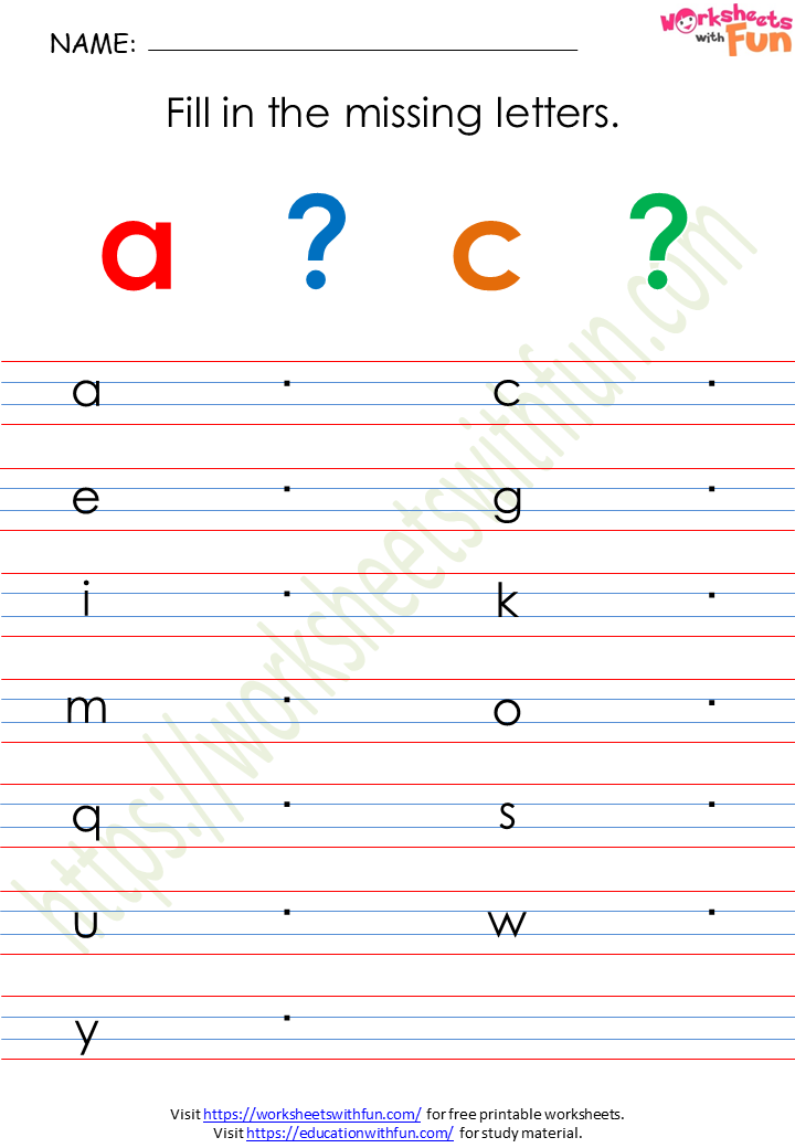 english preschool lowercase missing letters alphabet