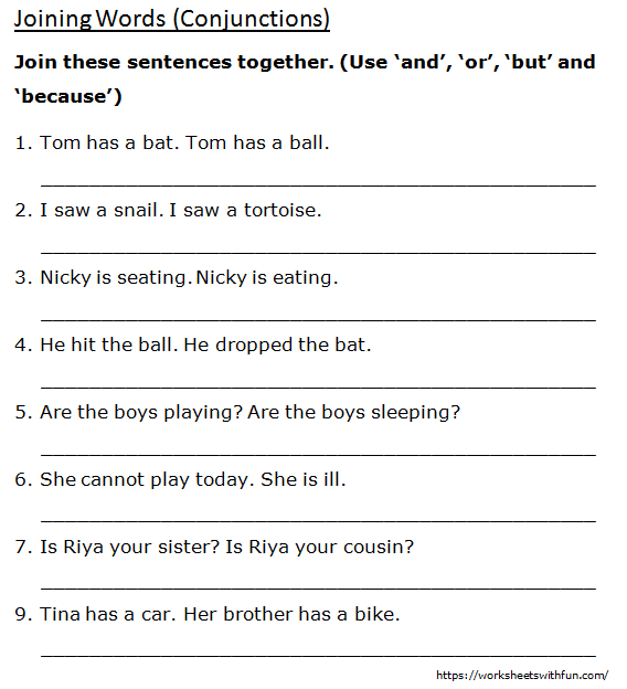 Join the sentences using. Joining sentences. Задания conjunction Interjection.. Time conjunctions exercises. Joining Words.