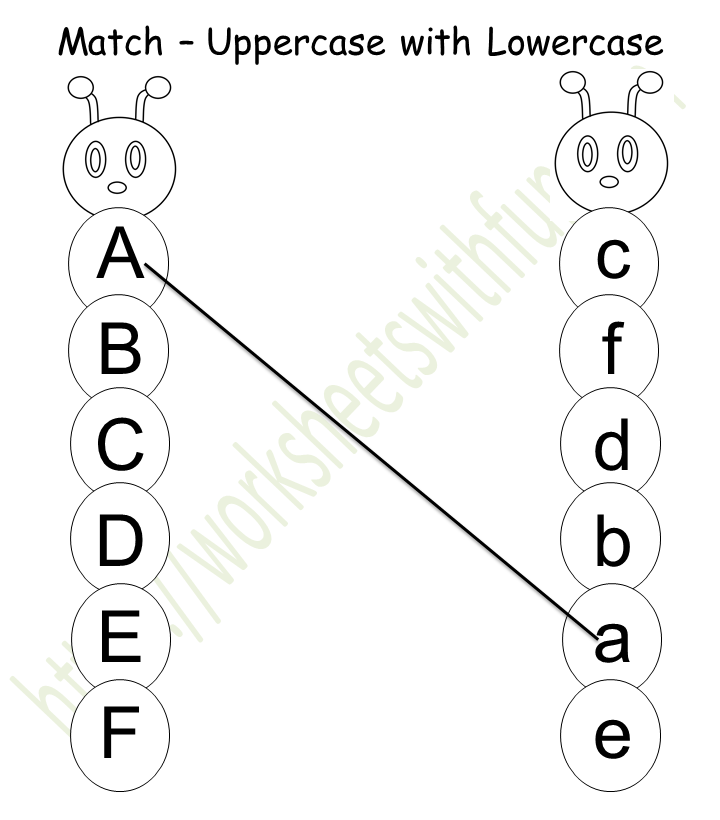 Course: English - Preschool, Topic: Match Uppercase with Lowercase ...