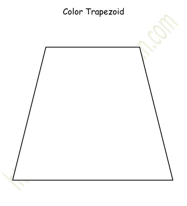 Printable Trapezoid