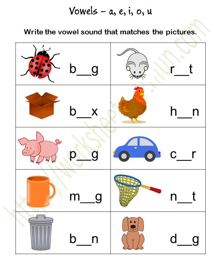 course english general preschool topic vowel sound